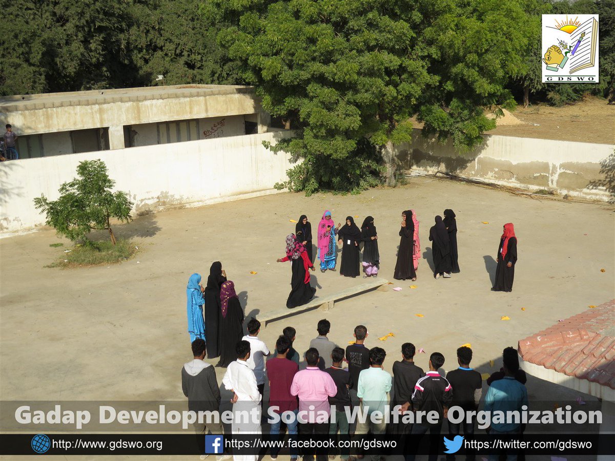 gdswo2's tweet photo. 5th and final day of Career Counseling Session organized by Gadap Development Social Welfare Organization with 30 students, 15 boys, 15 girls at Community Centre of Murad Jaffer Goth, Old Thana, District Malir, Karachi.

Facilitator Mr. Saad Masud
#GDSWO #YouthDevelopmentProgram https://t.co/elY9jeGQka