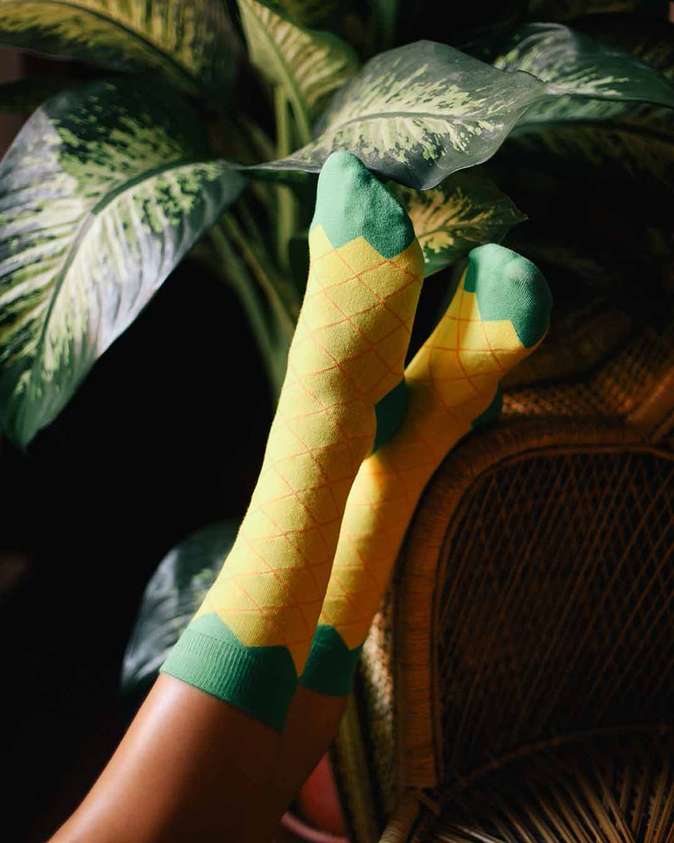 DOIYdesign's tweet photo. With these #icepopsocks you'll feel like you're exploring a tropical island, rather than sitting at home with your feet up. Although both sound pretty tempting #design #doiy #slowlife #becozy https://t.co/YqlYCGnvLQ