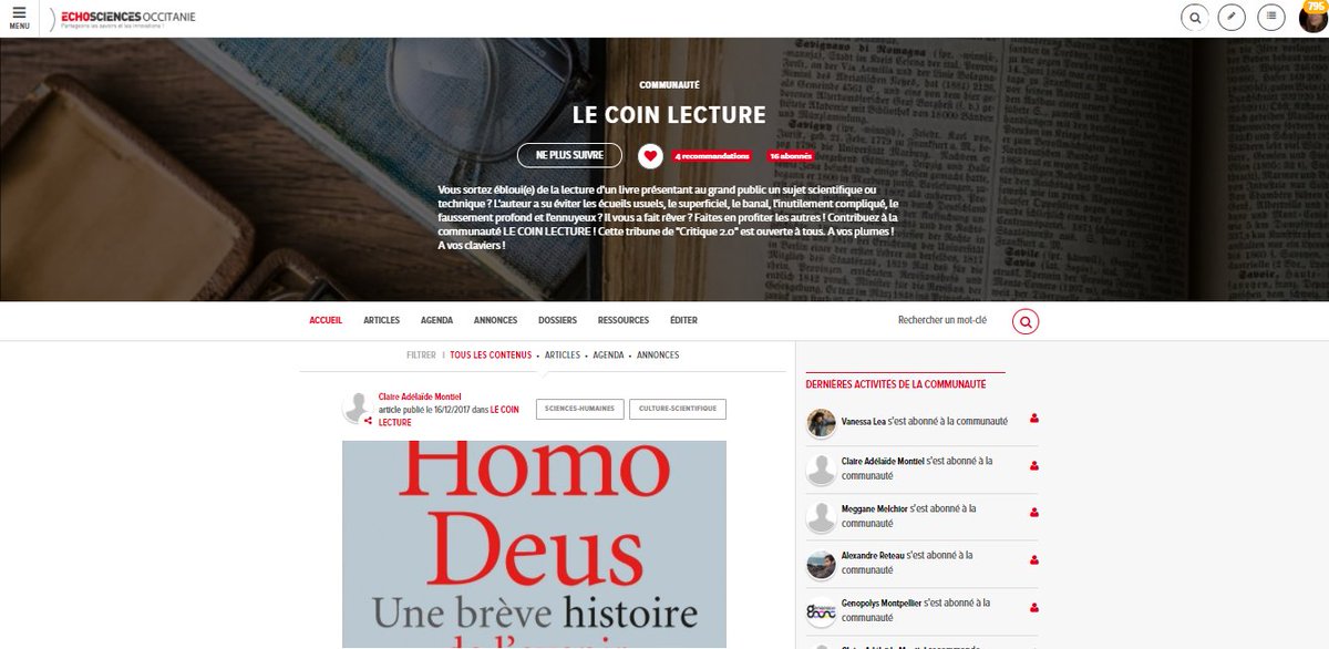 EchoSciSud's tweet image. Quelques livres scientifiques et techniques ont peut-être été déposés sous le sapin de Noël ?

Si vous sortez ébloui(e) d&apos;une lecture, n&apos;hésitez pas à contribuer à la communauté #LeCoinLecture d&apos;@EchoSciSud 📚 pour partager vos découvertes !

➡️ echosciences-sud.fr/communautes/le…