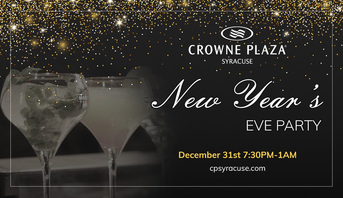 What are you doing on New Year’s Eve? Our NYE Party will have a 5 hour open bar, live entertainment and plenty of food. Get tickets now. 

eventbrite.com/e/new-years-ev…