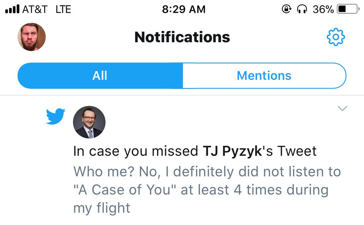 DaFunkShow's tweet photo. Twitter is now pushing me @tpyzyk tweets that I may or may not have even missed. #FreeTeej https://t.co/wiGlkfqW9M