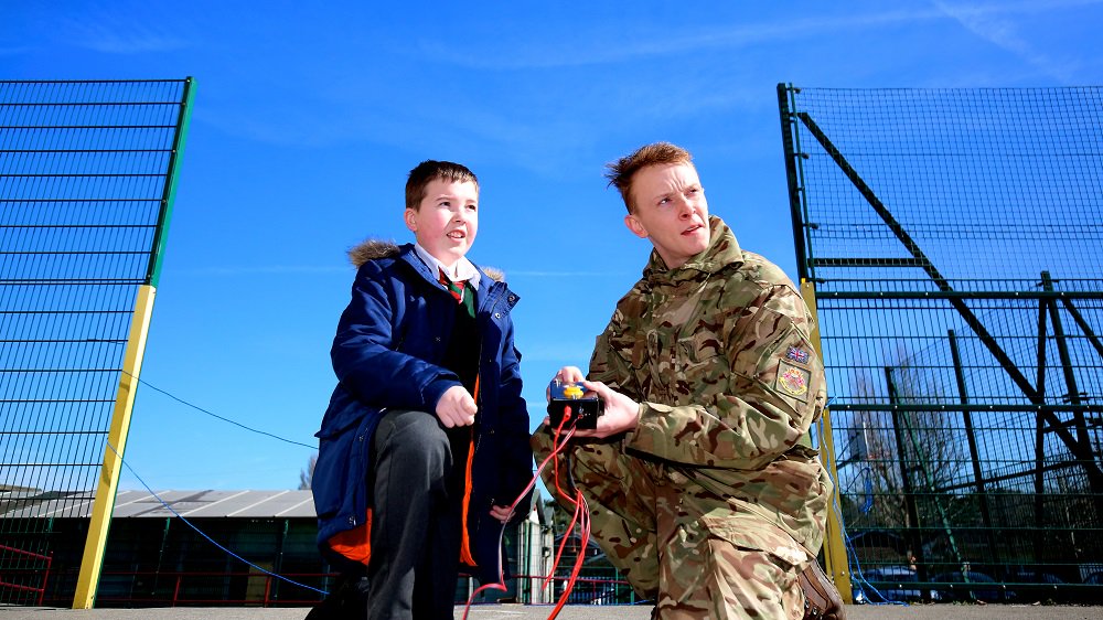 EducateMag's tweet photo. In March, we went along to @CGGSNews as they hosted the regional finals of the Bloodhound SSC Microbit Model Rocket Car Competition! #Educate2017 https://t.co/3nZPN4enqG https://t.co/akrTg75YjY
