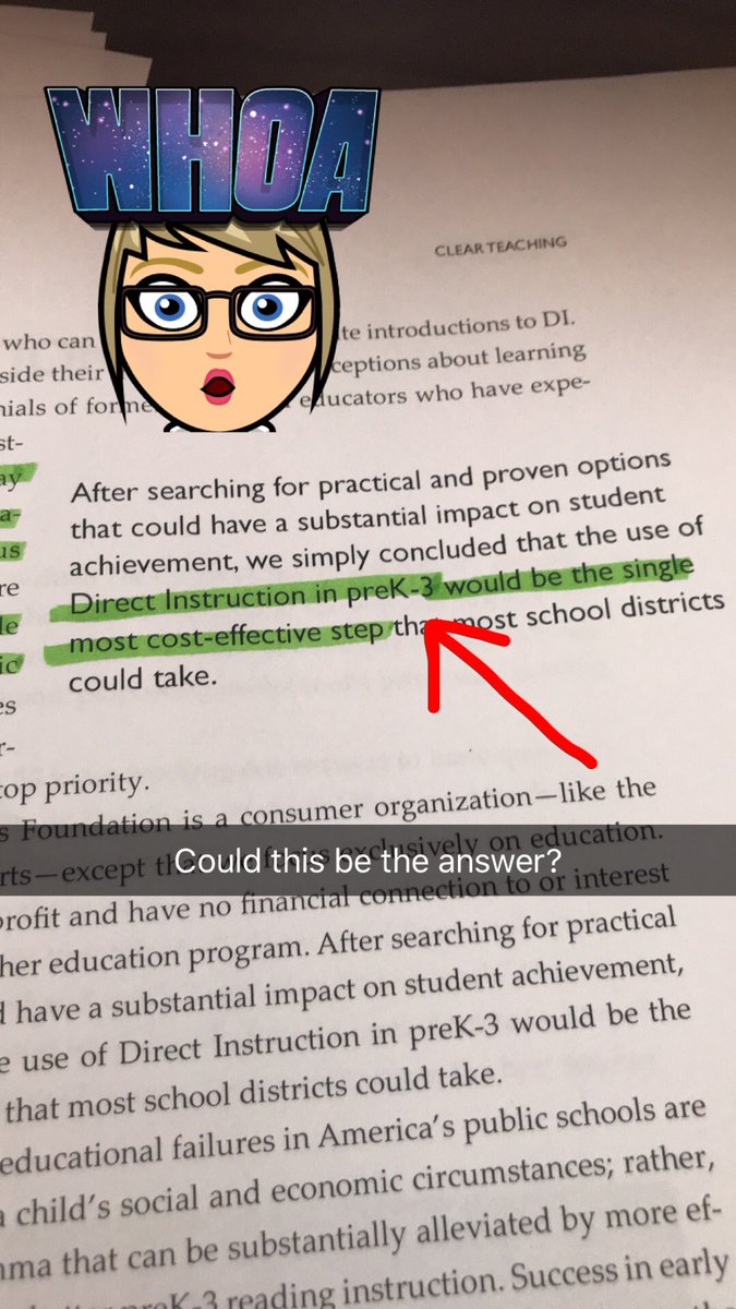 DrBakerHerring's tweet image. I need to research more on the topic of Direct Instruction. #MASSPAlignment
