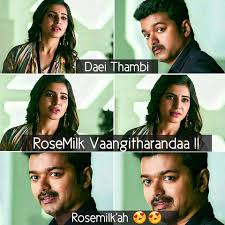 itz_Rv_'s tweet photo. #2017BestTwitterDialogue
#Mersal #Samantha
Dai Thambii" https://t.co/iURkOOe35e