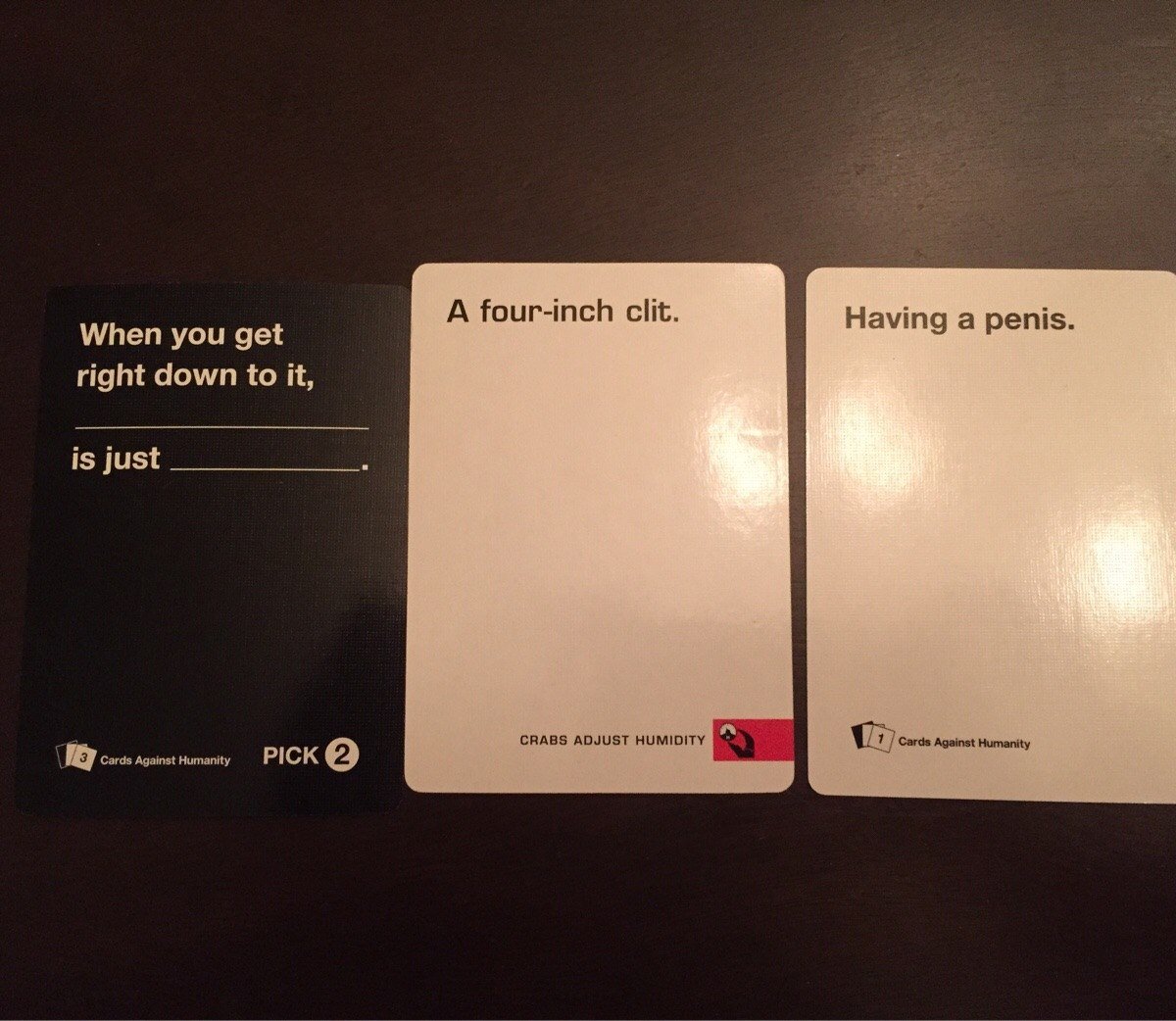 jasonzzzz on Twitter: "Best cards against humanity combos. Free CAH game  app with voice chat: https://t.co/6WeDA5HNVm #cardsagainsthumanity  https://t.co/EWBupbv1nd" / Twitter