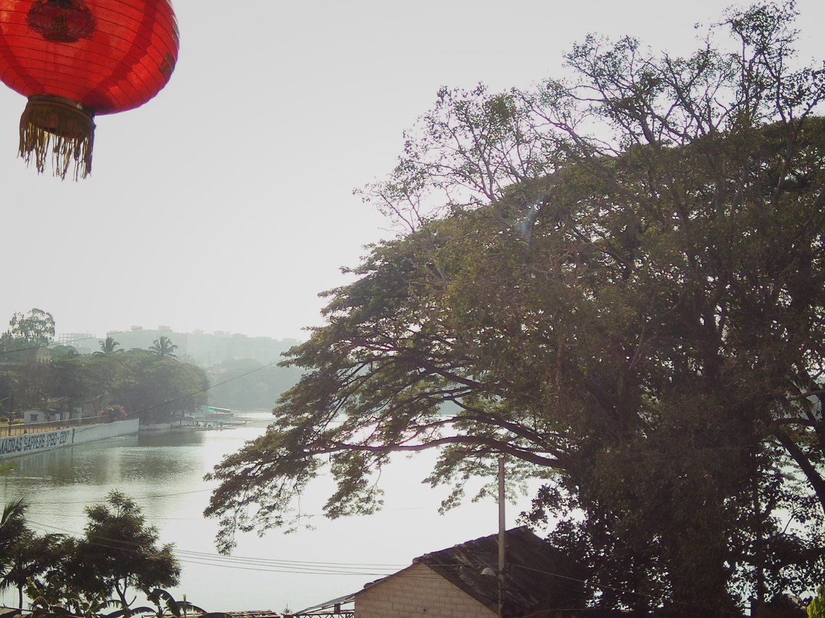 Postcard perfect views like these from the balcony for sure brighten up a working day spent at home!
#BangaloreVibes #TravelDairies #SayAshHome :)