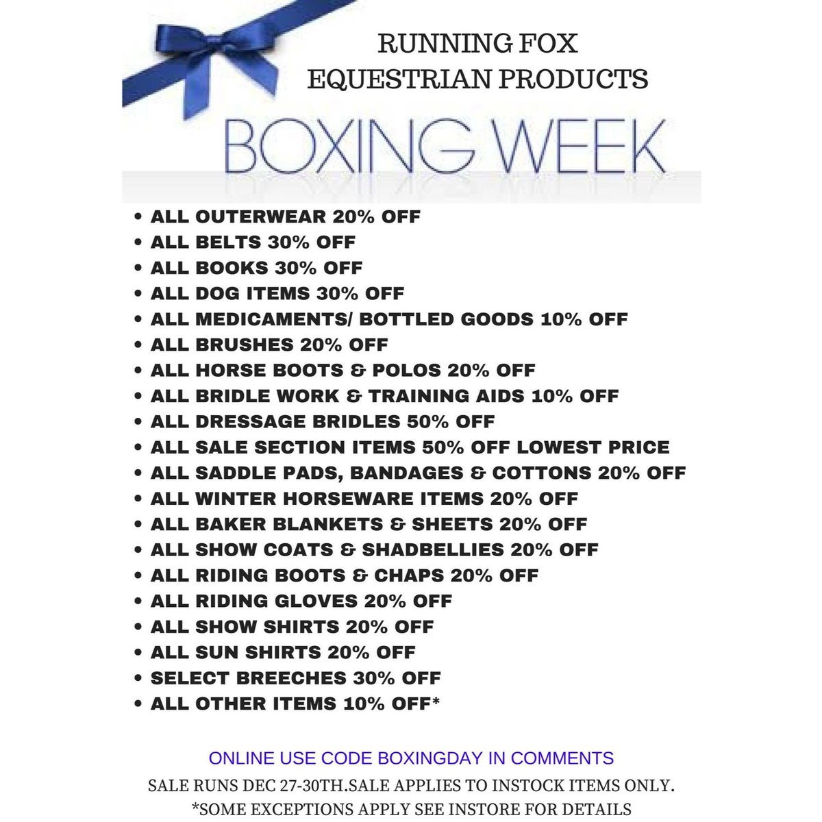 RunningFoxCAN's tweet photo. Check out our #boxingweek sales!! #rfstyle #runningfoxproducts https://t.co/yqOtzIq2iO