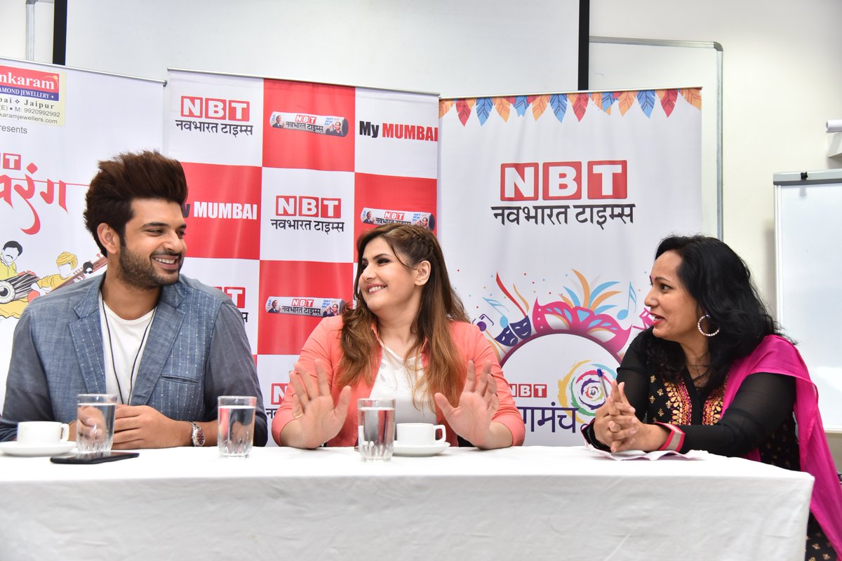 Rekhakhan_NBT's tweet photo. It was super fantastic #meetyourstaractivity with star cast of #1921movie Thanks a lot gorgeous @zarine_khan and talented @kkundrra 
@NBTMumbai @iamNamitaJoshi @nehav_NBT https://t.co/JSgn0AnkN0