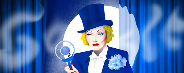 #EfeméridesteleSUR | A 116 años de su nacimiento <a href="/Google/">Google</a> dedica su doodle este #27Dic a la actriz alemana, Marlene Dietrich 📽️