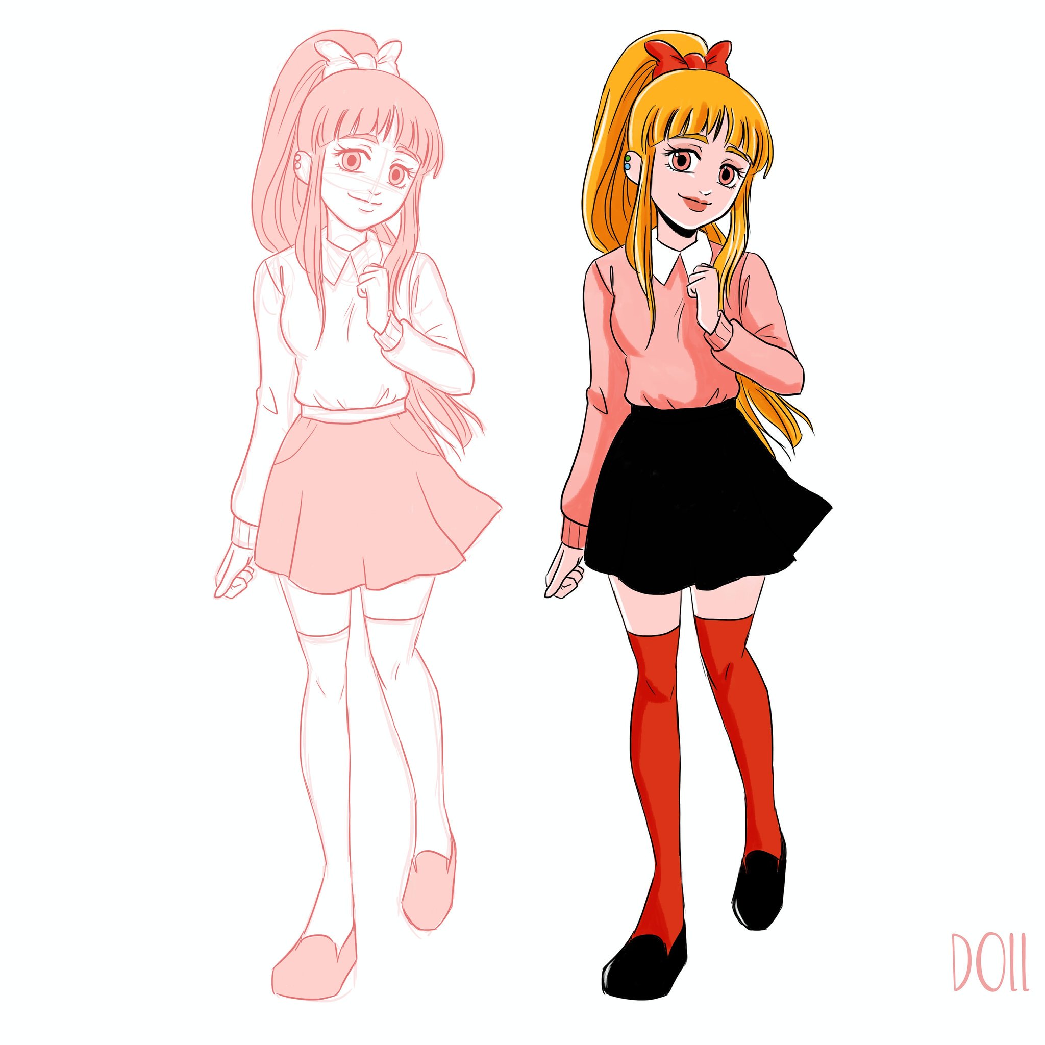 powerpuff girls blossom doll