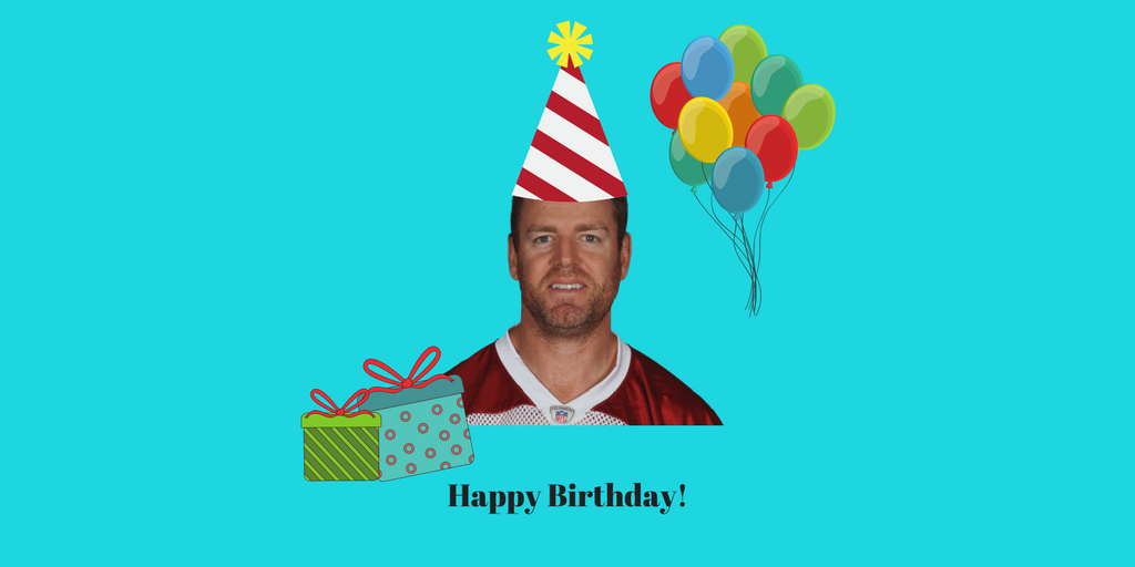Happy birthday, Carson Palmer! 