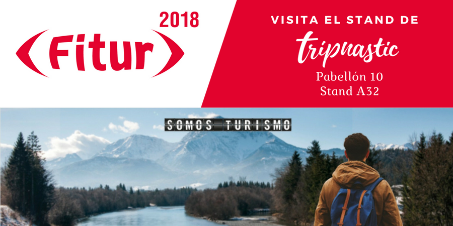 Tripnastic's tweet photo. En unas semanas tendremos el placer de asistir a @fitur_madrid, Feria Internacional de turismo de gran éxito en el sector. Acércate a nuestro stand A 32 del pabellón 10 para conocer una nueva forma de viajar con Tripnastic ¡Ven a visitarnos!  #fitur2018 #ifema #allinfivedays https://t.co/u8KqOF6Zv1