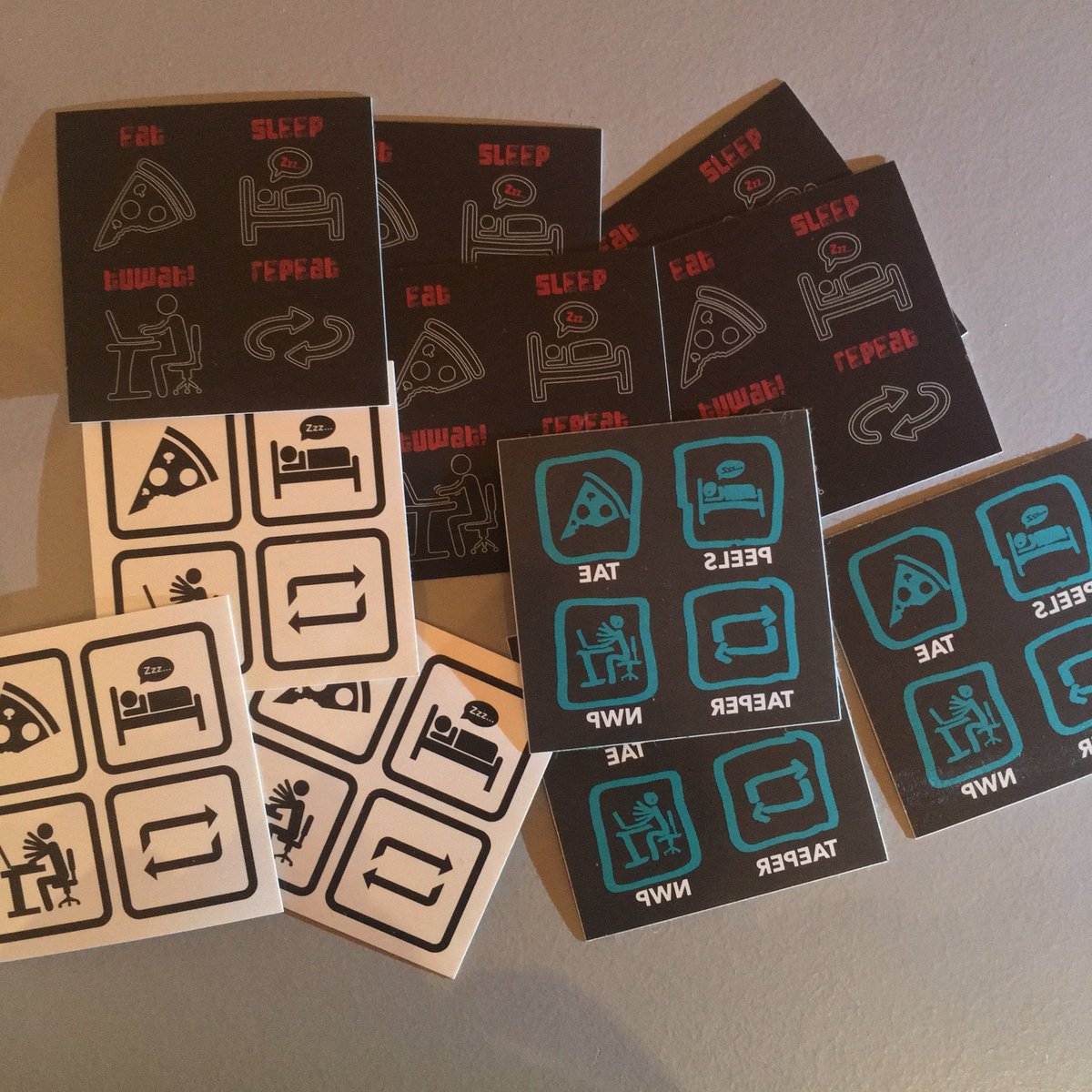 EatSleepPwnRpt's tweet image. ☑️Arrived at #34c3
☑️Deployed Flag
☑️Printed a „few“ Stickers

9h until #34c3ctf - hope you are ready, we are!