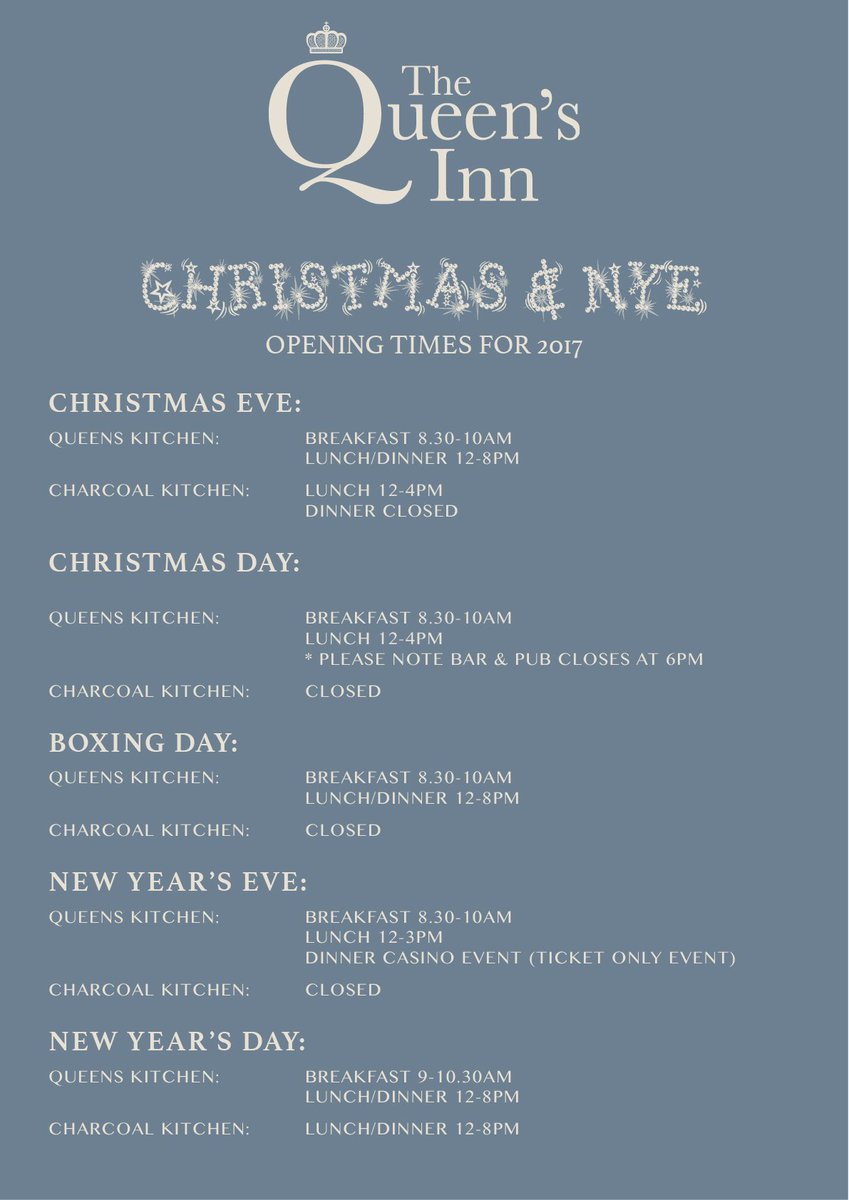 Our opening hours for the Festive Season 🎄 We look forward to celebrating with you 🥂 🍷 🍻 🎉 #Christmas #ukpubs #Hawkhurst