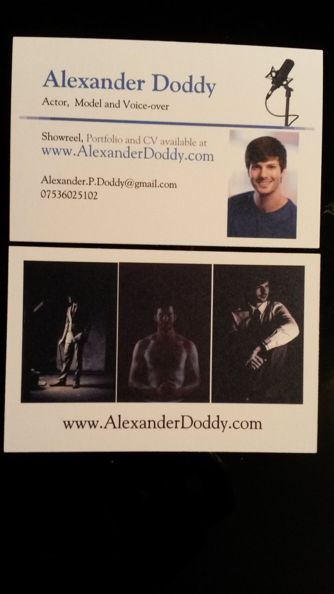 Alex_Doddy's tweet image. I got these printed this time last year but with most of my work being audio in the past 12months I've only used about 20 of the 100 or so I have.
#VoiceoverProblems #actorslife