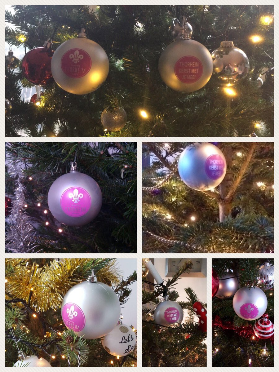 Alle vrijwilligers hadden deze kerst een speciale kerstbal in de boom hangen #trotsoponzevrijwilligers