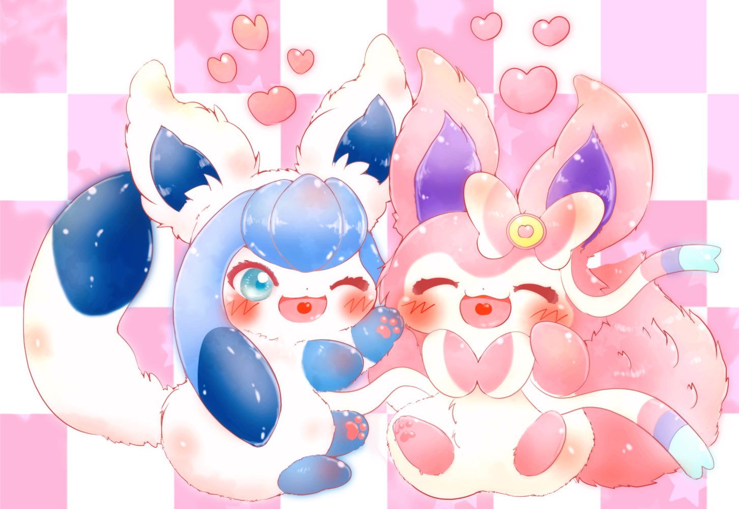 O Xrhsths ミルラ もふもふ Sto Twitter もふっとニングレたんポストカード 冬コミでお隣のスペースにおられるサークルばた あめさまと ニングレたんでコラボさせていただいております 両面のポストカードで ねる さん Nell Two とミルラのニングレたん