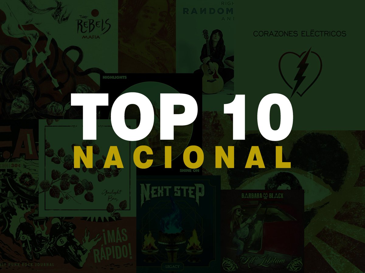rock4spain's tweet photo. Hoy llega el turno a nuestro #TOP10 Nacional del 2017  ¡No te lo pierdas! 

con @BarbaraBlack_ , @_CorazonesE, @FANTAPUNKPOP, @HighlightsRock, @jollyjumper_rnr, @NextStepRock, @RandomThinkingB, @therebelsband, @xnightrock y #BigYuyu 😱

https://t.co/AV8mMeshuc … https://t.co/MBA30lkGlP
