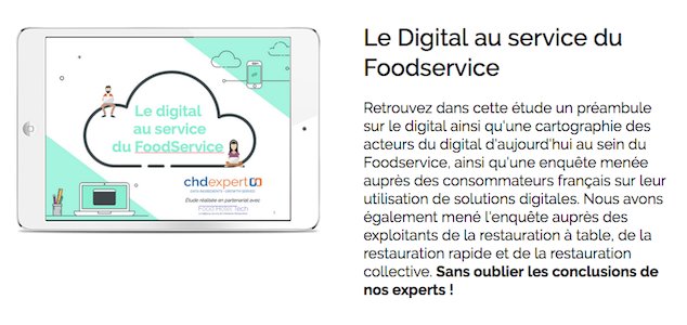 DoigtsurLeTruc's tweet photo. [#socialMedia] Le #digital au service du #Foodservice https://t.co/yyZfisvEYo - une étude sur les solutions digitales [payante] par #CHDExpert https://t.co/GIN2izbLQ5