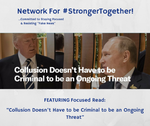 GKMTNtwits's tweet photo. #Network4StrongerTogether Blog! “Collusion Doesn’t Have to be Criminal to be an Ongoing Threat” @TomPerez https://t.co/a5yAEgUk1J g. 💮 #Rmber2018 https://t.co/Dfq9AhrvEb