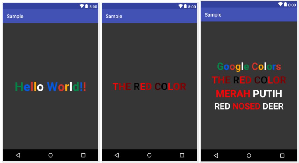 tellmehowblog's tweet photo. #HowTo Add #Multicolor #TextView in #Android?
This is a simple library to display text with multicolor.
https://t.co/uMmbru6QoP
#AndroidOreo #AndroidDev #Androidgames #AndroidNews #androidtutorial #androidtips #androidGems #tellmehow #androidblog #androidarticles https://t.co/WfFlaUqIIg