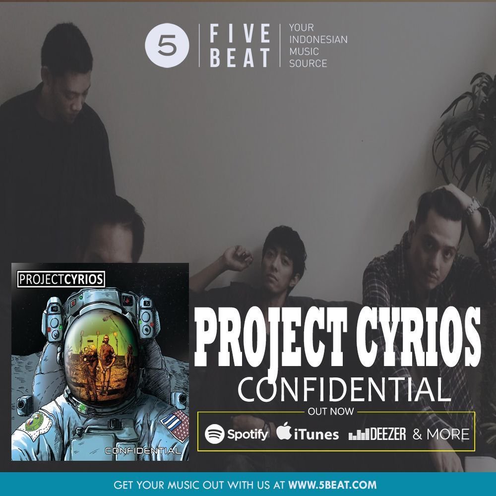 5BeatID's tweet image. #OutNow Digital on Itunes,Spotify,Deezer &amp;amp; More New Album From @ProjectCyrios " Confidential",Submit your song now bit.ly/2Cctl2M