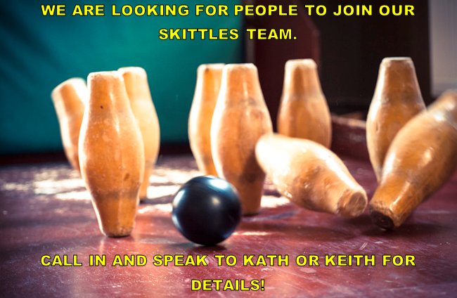 DogandDuck1234's tweet photo. .#skittles #skittlesteam #join #pubskittles We are looking for people to join our skittles team @ElrisAdvert @Devon_Hour @Torbay_Hour @BoostTorbay https://t.co/mno7IkusI3