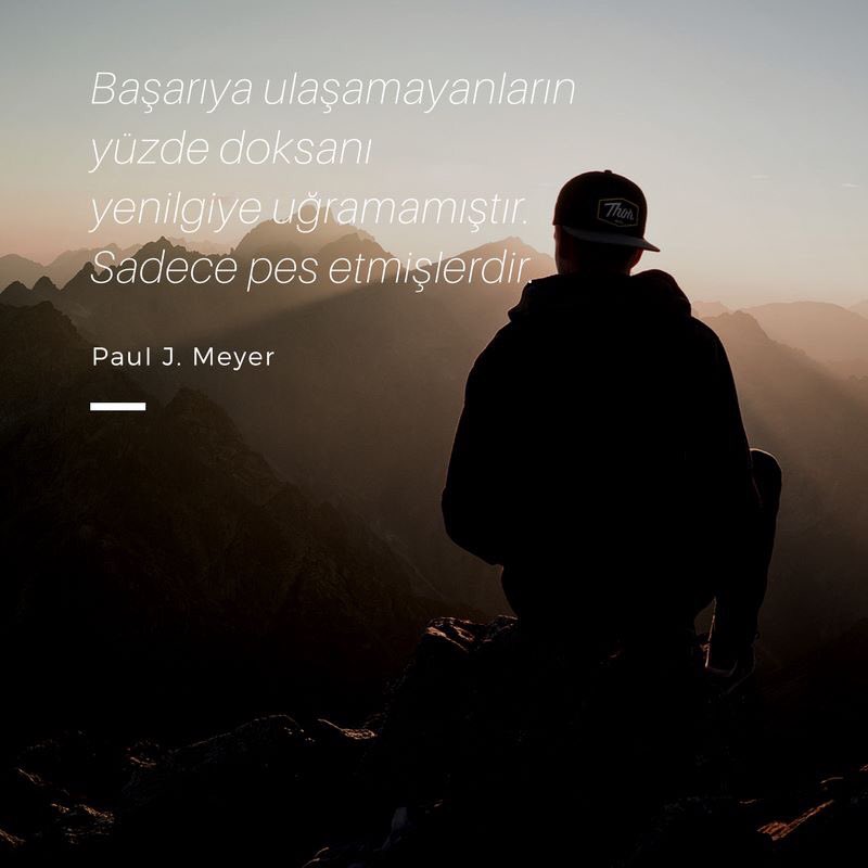 Hedefinapp's tweet photo. Başarılı olmamızı engelleyecek tek bir şey var; o da pes etmek! https://t.co/nDEUoNOnlN