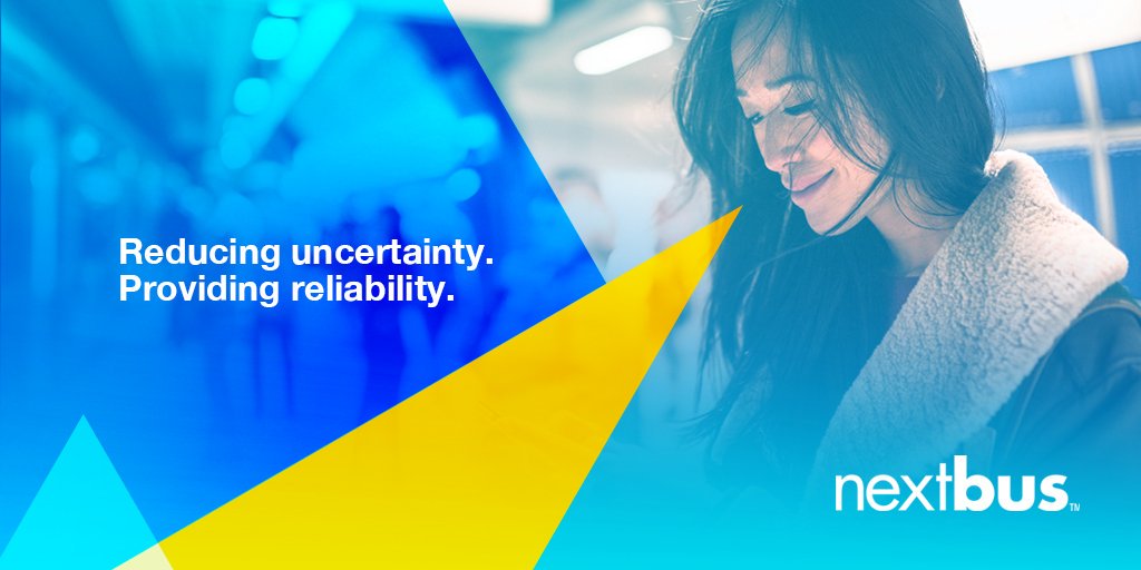 #RideOn with #NextBus. Providing reliability. Reducing uncertainty. Hear about some of our customers here: bit.ly/2rjKOAG