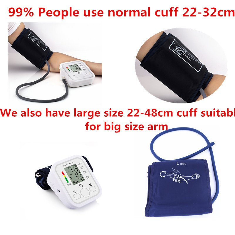 Home Health Care 1pcs Digital Lcd Upper Arm Blood Pressure Monitor Heart Beat Meter Machine Tonometer for Measuring Automatic.
ali.pub/258hnu