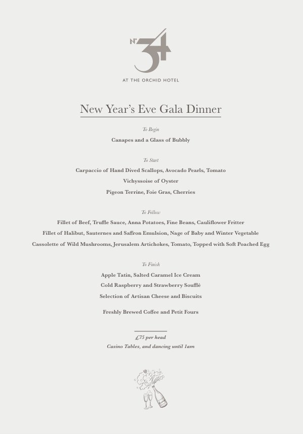 No34Restaurant's tweet photo. Who's excited for the #NewYearsEve Gala Dinner?! 🎊🥂✨  https://t.co/U0gXnNttJH https://t.co/kOos0lRhOz