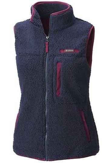 columbia mountain side heavyweight fleece vest