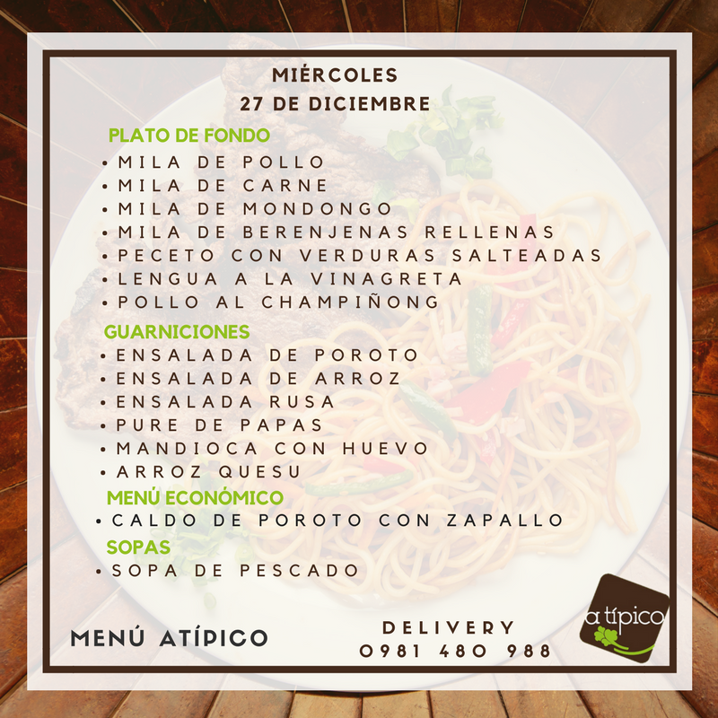 atipicopy's tweet photo. Mitad de semana, nublado...perfecto para bajarle un caldo de poroto con zapallo 🍲 15.000gs😎

Te esperamos en Alberdi 456 o en nuestra sucursal Atípico terraza: Ptte. Franco esq. Ayolas! https://t.co/YBV93FDPmj