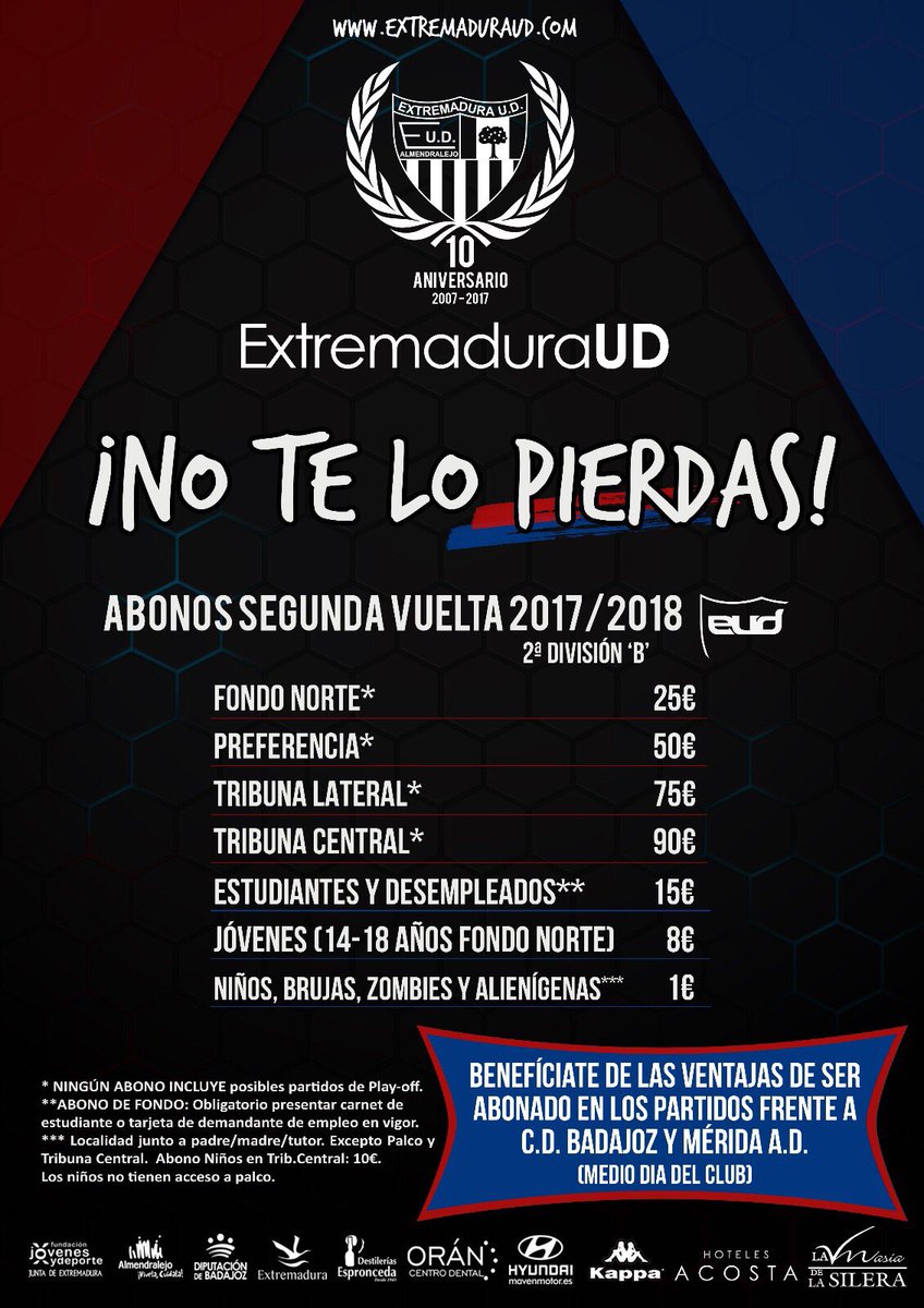 El <a href="/EXT_UD/">Extremadura UD</a> propone Regalo de Reyes. 

¡No te lo pierdas!