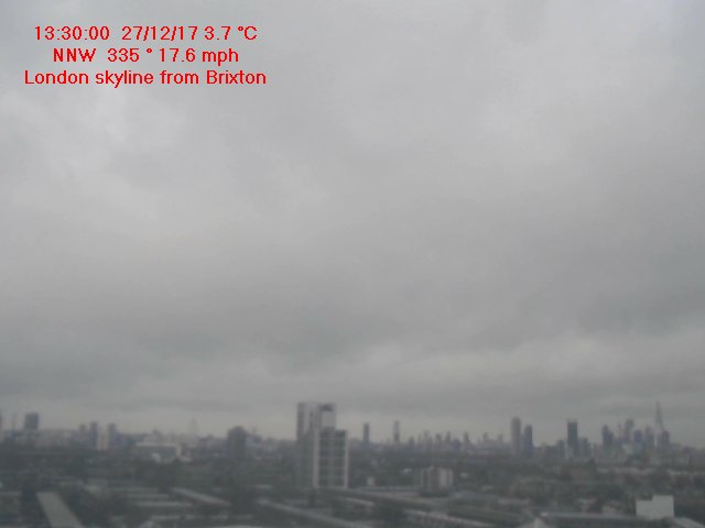 13:30 3.7C wind 17.6 Up-to24.8 mph  NW Rain  1.0mm Hum 64pct Baro984.2 Rising rapidly #wdisplay