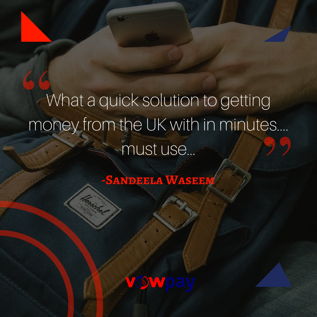 vowpay's tweet image. Our user experience is everything for us and serving your remittance needs, efficiently, is our top priority.
See what our wonderful users have to say about us!

#Vowpay #MoneyTransfer #BritishPakistanis #Remit #ux