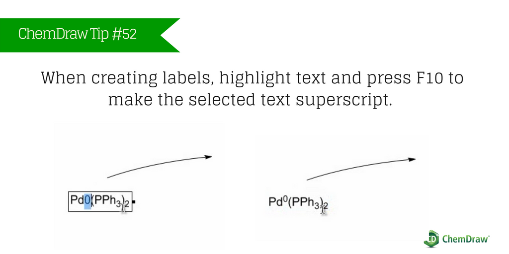 ChemDraw's tweet photo. Check out today's #ChemDrawTip: https://t.co/C23dH0ym2t https://t.co/Yl2v2fcNhJ