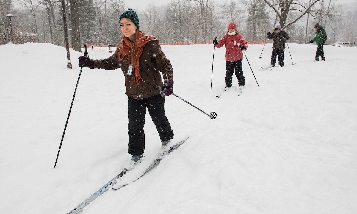 clevemetroparks's tweet photo. Cleveland Metroparks provides dozens of opportunities to get outside this winter, from hand-feeding chickadees to skiing to tobogganing - you can help keep our parks growing strong all year-long with a gift to the Centennial Forests Fund https://t.co/DwZ8ymuZSx #est1917 https://t.co/4Ipi29WvJ1
