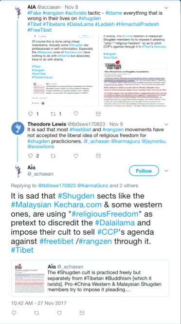 sockwan's tweet photo. .@Twitter & @jack building bad #brandreputation by allowing #religiousattacks by @_achaean on #Kechara #Buddhist organisation & pure monk @tsemtulku. Please #retweet & be the #voice for the oppressed
#HumanRights
#cyberbullying
#StopAchaean
#ReligiousFreedom
#ConstitutionalRights https://t.co/5JorwnAgIR