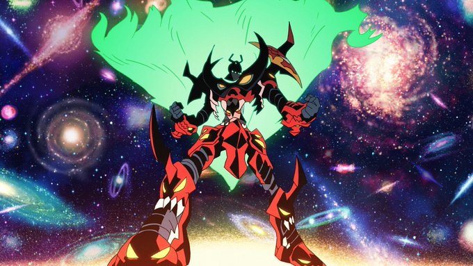 最終回でシモンとニアの最初で最後の シモンの左目が変わっていた理由は何でしょう アニメ 天元突破グレンラガン 再 27話の感想 ディスディスブログ