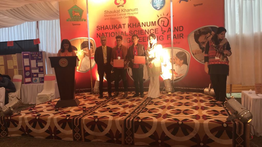 PakTurk_oficial's tweet photo. Congratulations!
PAKTURK GülistaneJohar  students shine at National level.
2 Best of Categories Awards at National ISEF 2017 held at Lahore Shoukat khanam
1-Best of The Category Award in engineering mechanics
2-Car Accident Detection System-Best of The Category Award in Robotics. https://t.co/u4iQvs7cqP