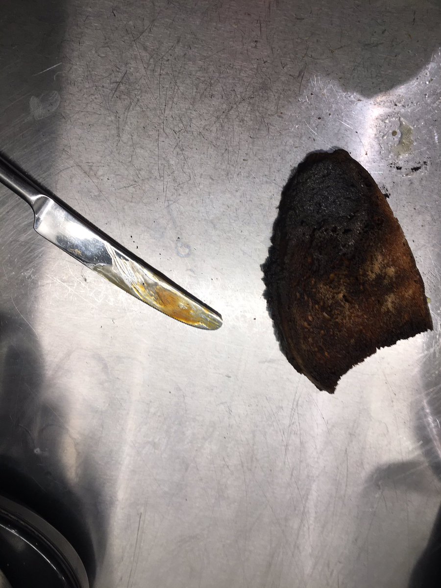 My dad is amazing at making toast