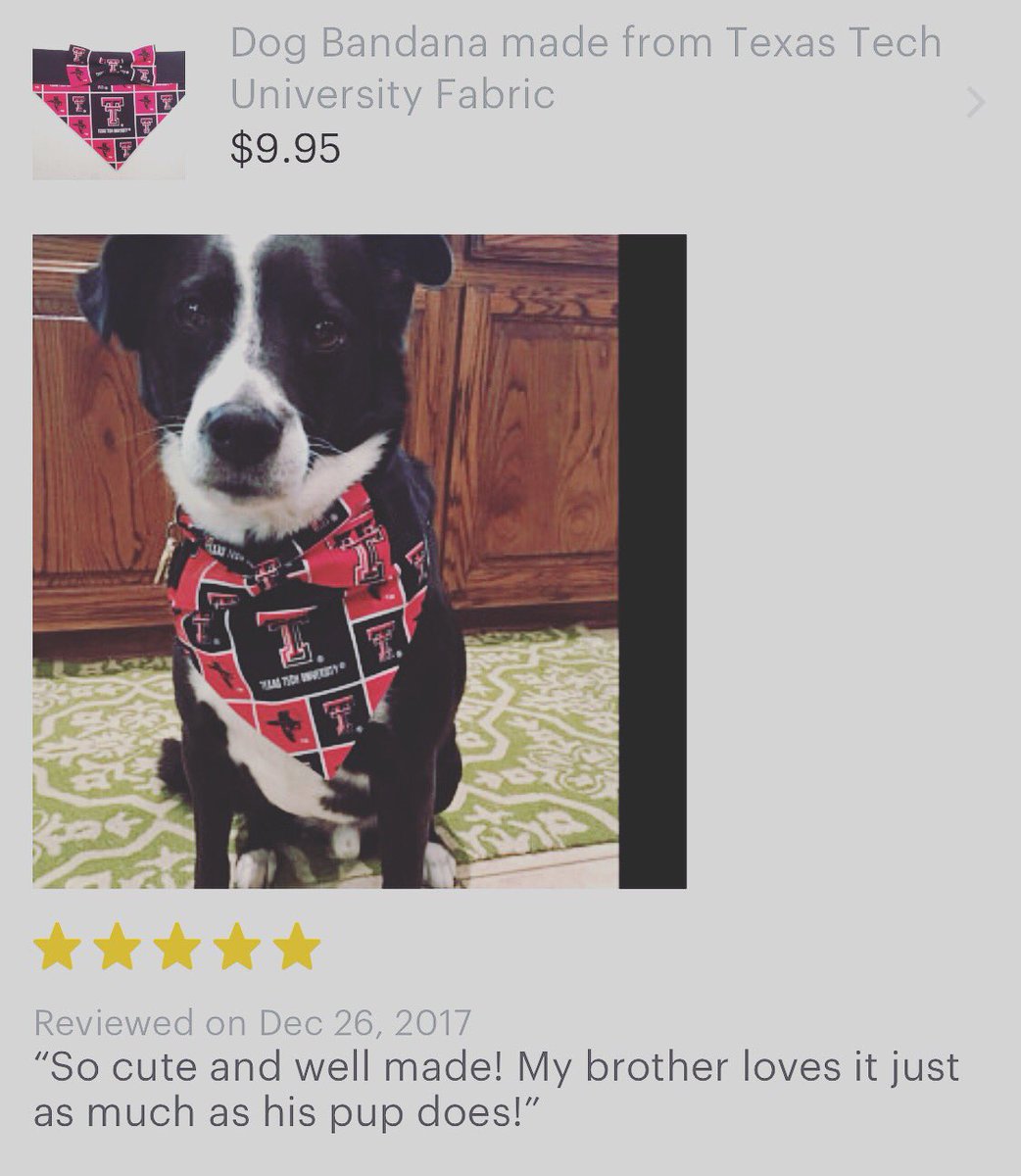 SpottedDogShop's tweet image. A happy (and cute!) Christmas customer! Thank you for the sweet review Meg! ❤️💚❤️💚😘 #Etsy #Etsytribe #5starreviews🌟🌟🌟🌟🌟 #dogbandana