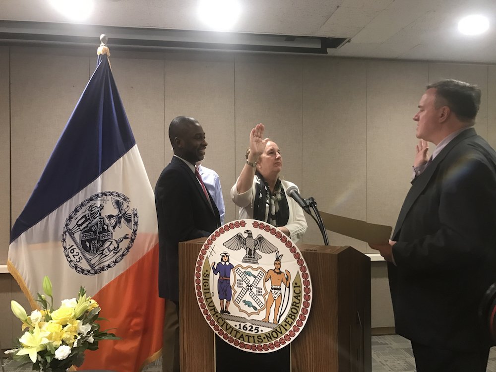 Gale A. Brewer on Twitter "Thank you to everyone who attended the swearingin of my second term