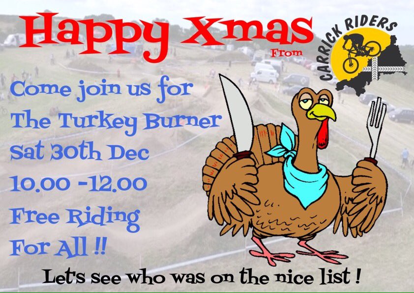Come join us this Saturday for some #free riding and burn off that excess turkey !