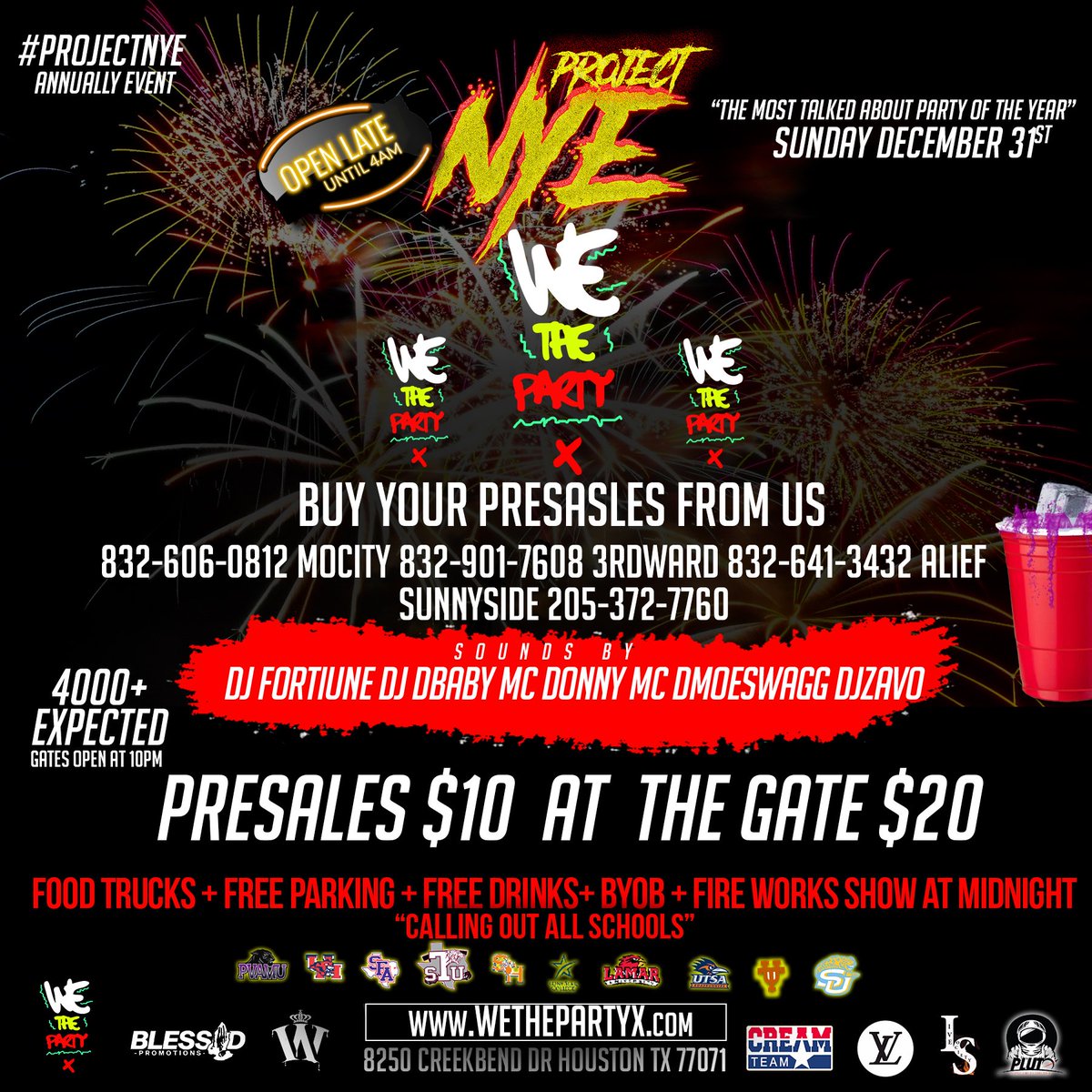 Djfortiune's tweet photo. I got #projectnye tickets only a few left. Let me know ASAP https://t.co/fNPkvjm4Kj