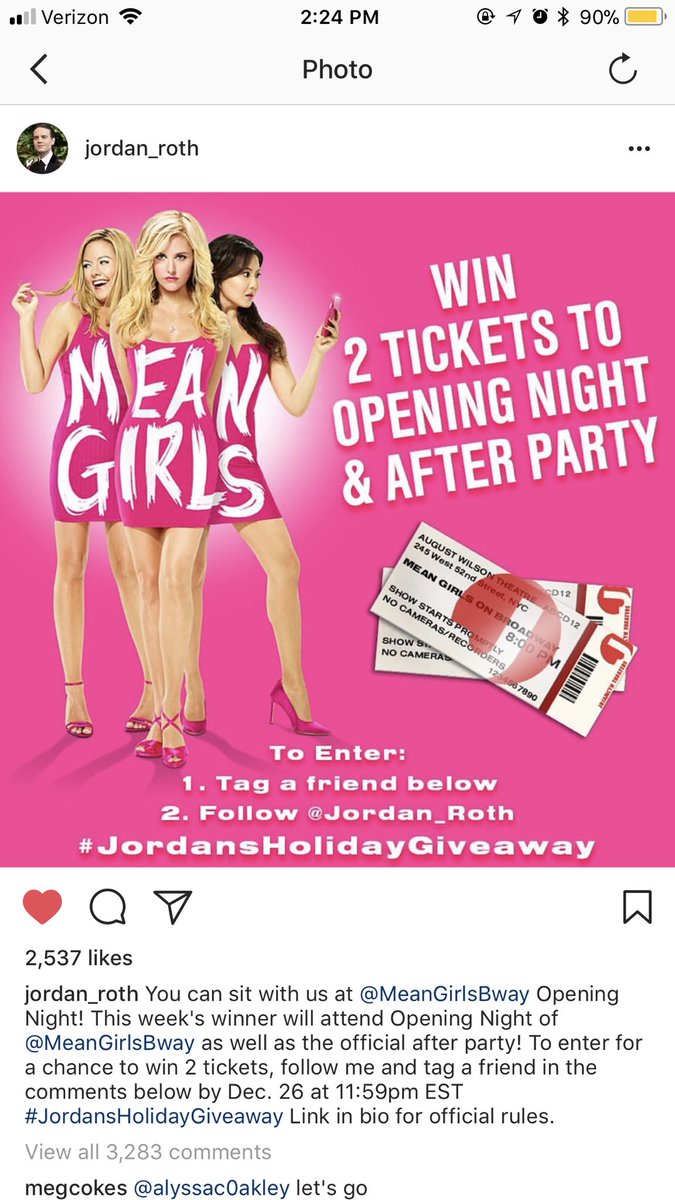 LyssaC_'s tweet photo. So Fetch @MeanGirlsBway https://t.co/WFLzZGiUk5