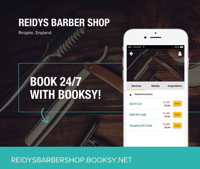 Reidys Barbershop tweet media