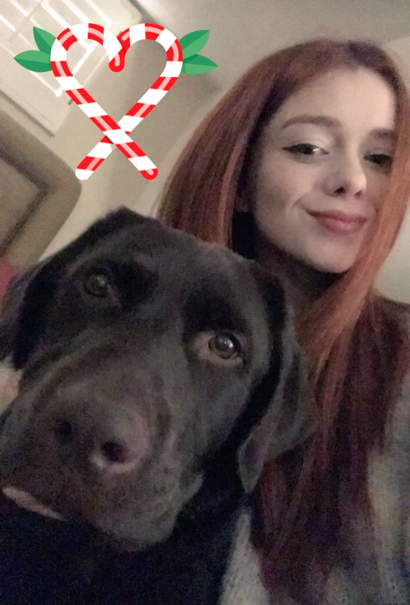 Better later than never! Merry Christmas from me and Bruce. ❤️🐶