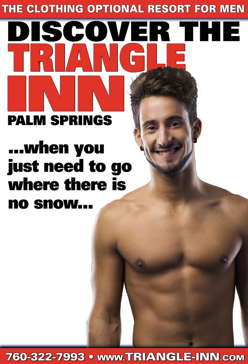 MichaelCGreen's tweet photo. ^MG When ya gotta go where there is no snow! #TriangleInnPalmSprings #NakedPoolParty #ilovegaypalmsprings #loseyourwinterwhite @TriangleInnPS https://t.co/EPNpwUtzA5 https://t.co/EGMlmRN8Pu